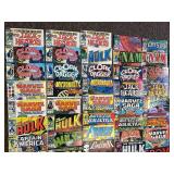 Lot ~70 Vintage Marvel and DC Comic Book Collection Lot