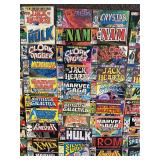 Lot ~70 Vintage Marvel and DC Comic Book Collection Lot