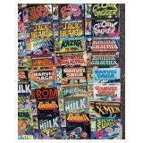 Lot ~70 Vintage Marvel and DC Comic Book Collection Lot