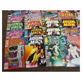 Extensive Lot ~70 Vintage Marvel Comics Collection: Silver Surfer, Hulk, and More