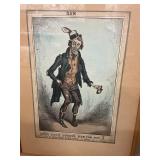 Antique William Heath English Framed 