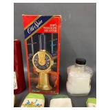 Vintage Old Spice Decanter and Assorted Scented Soaps Collection