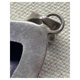 Charoite Stone Pendant 925 Sterling Silver