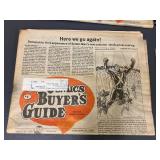 Vintage Comic Magazines & Mixed Trading Cards Lot