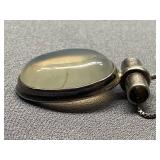 Sterling Silver 925 Moonstone Pendant Necklace