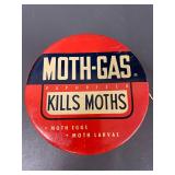 Vintage Moth-Gas Vaporizer Tin by Lewyt Chemical - Empty