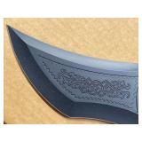 Fantasy Scorpion Knife with Detailed Engraving