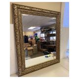 Ornate Gold Carved Decorative Wall Mirror Vintage Style