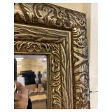 Ornate Gold Carved Decorative Wall Mirror Vintage Style