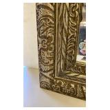 Ornate Gold Carved Decorative Wall Mirror Vintage Style