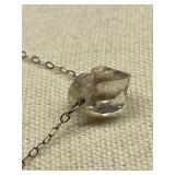 Sterling Silver 925 Crystal Necklace