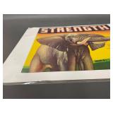 Vintage Sunkist Strength Brand Valencias Label