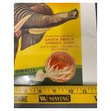 Vintage Sunkist Strength Brand Valencias Label