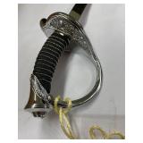 Ceremonial Military Sword with Scabbard 33" Blade