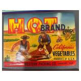 Vintage Fruit & Vegetable Crate Labels Collection