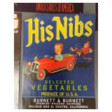 Vintage Fruit & Vegetable Crate Labels Collection