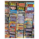 Large Vintage Comic Book Collection Lot ~70: Indiana Jones, Kull, Silver Surfer