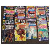 Large Vintage Comic Book Collection Lot ~70: Indiana Jones, Kull, Silver Surfer