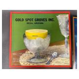 Vintage Fruit Vegetable Crate Labels Collection