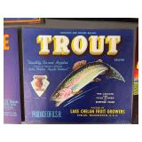 Vintage Fruit Vegetable Crate Labels Collection