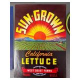 Vintage Fruit Vegetable Crate Labels Collection