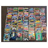 Vintage Marvel Comic Book Lot ~70 Spider-Man X-Men Punisher Collection