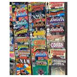Vintage Marvel Comic Book Lot ~70 Spider-Man X-Men Punisher Collection