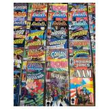 Vintage Marvel Comic Book Lot ~70 Spider-Man X-Men Punisher Collection