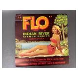 Vintage Fruit Crate Labels Collection Set Of Four