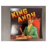 Vintage Fruit Crate Labels Collection Set Of Four