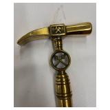 Sword Cane with Brass Miner