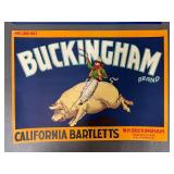 Vintage Fruit & Veg Crate Labels Collection