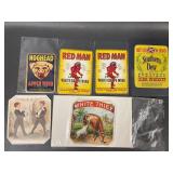 Vintage Beverage Labels Collection Lot