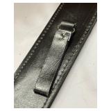 Medieval-Style Sword with Leather Scabbard