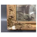 Vintage Landscape Artwork w/ Ornate Antique Frame