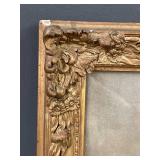 Vintage Landscape Artwork w/ Ornate Antique Frame