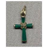 Vintage Sterling Silver 925 Cross Pendant