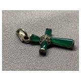 Vintage Sterling Silver 925 Cross Pendant