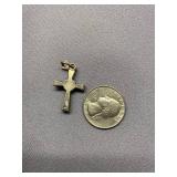 Vintage Sterling Silver 925 Cross Pendant
