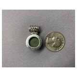 Sterling Silver Jade Pendant 925
