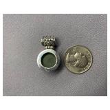 Sterling Silver Jade Pendant 925