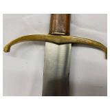 Medieval Style Sword with Leather Sheath