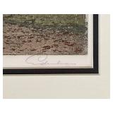 Josef Eidenberger Framed Art Print Architectural Scene Signed