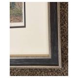 Josef Eidenberger Framed Art Print Architectural Scene Signed