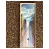 Denise Koch Original Urban Scene Watercolor Painting