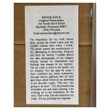 Denise Koch Original Urban Scene Watercolor Painting