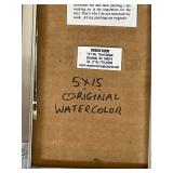 Denise Koch Original Urban Scene Watercolor Painting