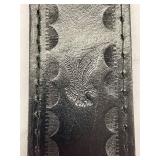 Decorative Sword w/ Brass Guard & Leather Sheath