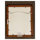 Framed Original Signed Print by Paul Geissler