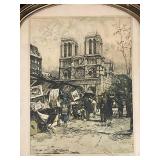 Luigi Kasimir Framed Bouguinists Artwork